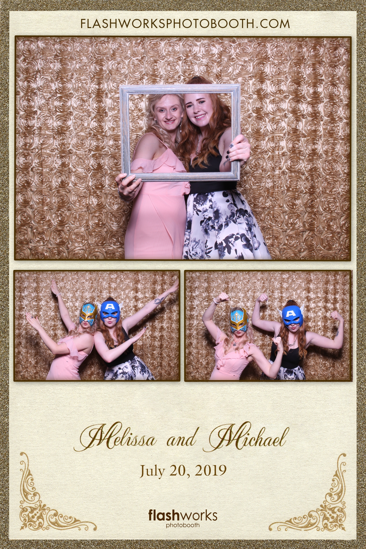 Michael and Melissa's Wedding | View more photos from the event at gallery.flashworksphotobooth.com/u/FlashworksPhotoboothInc/Michael-and-Melissas-Wedding